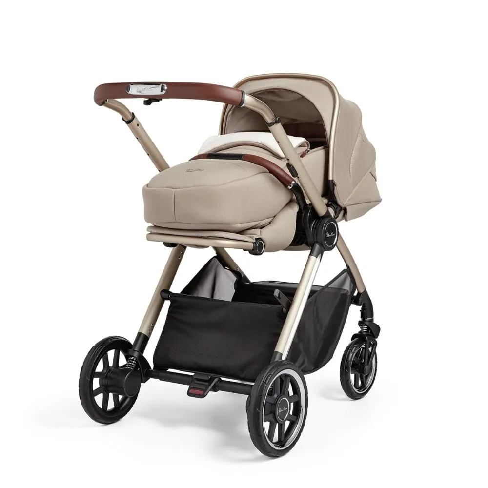 Silver Cross Reef Pushchair with Newborn Pod - Stone