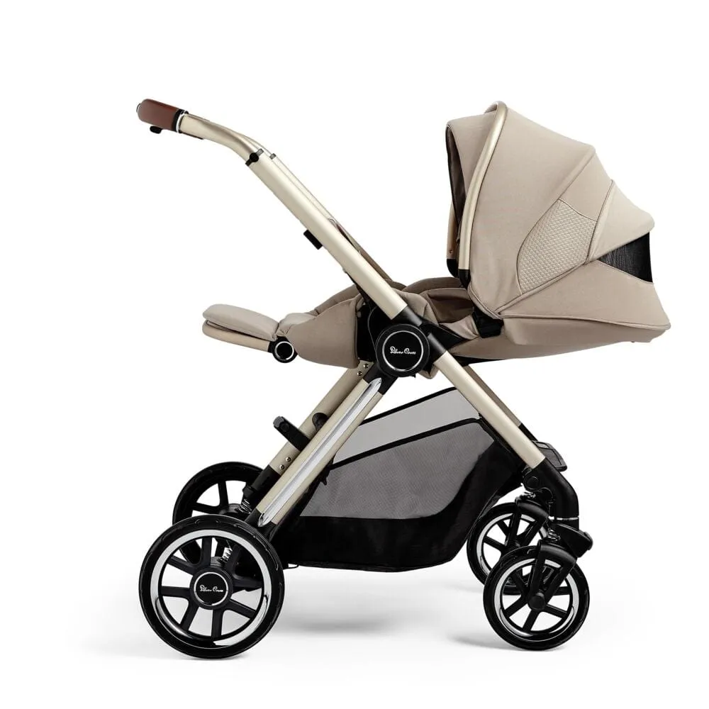 Silver Cross Reef Pushchair with Newborn Pod - Stone