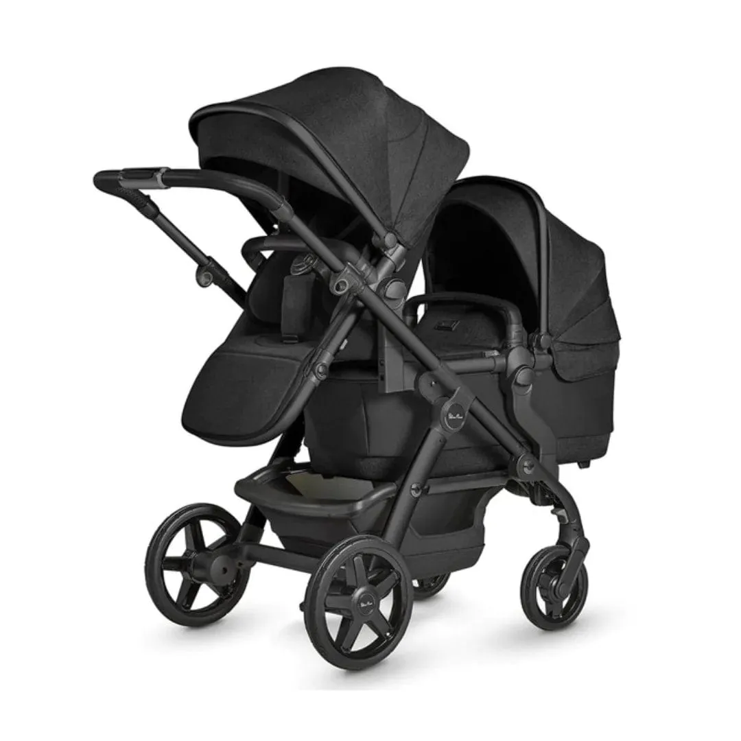 Silver Cross Wave Pushchair and Carrycot - Onyx