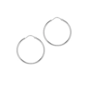 Small   Extra Small 'Chica Latina' Classic Skinny Hoop Earrings