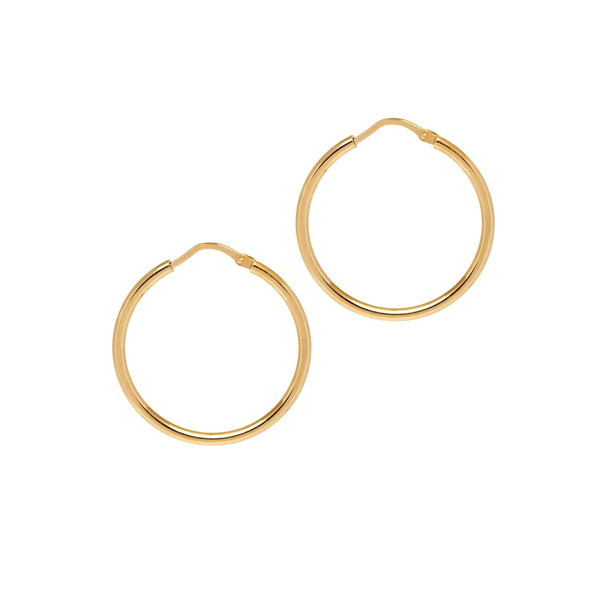 Small   Extra Small 'Chica Latina' Classic Skinny Hoop Earrings