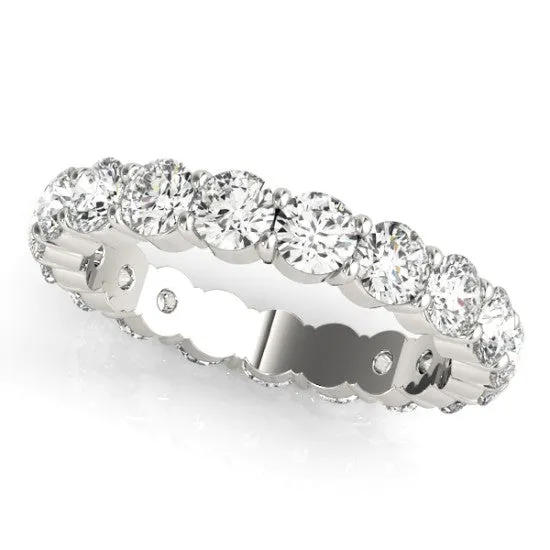 SPLENDOR 6.8 Carat Diamond Eternity Band in 14K/ 18K/ Platinum  GIA Graded  45 pointer G Color SI1 Clarity By Mike Nekta SIZE 7.5 to 9