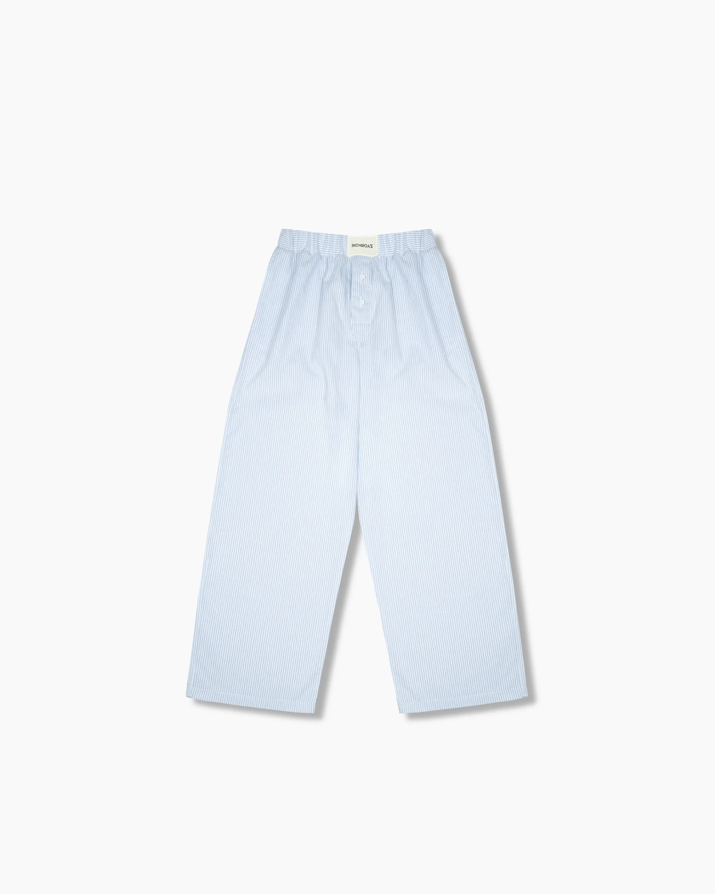 Stripe Relax Pants - Lucid Blue