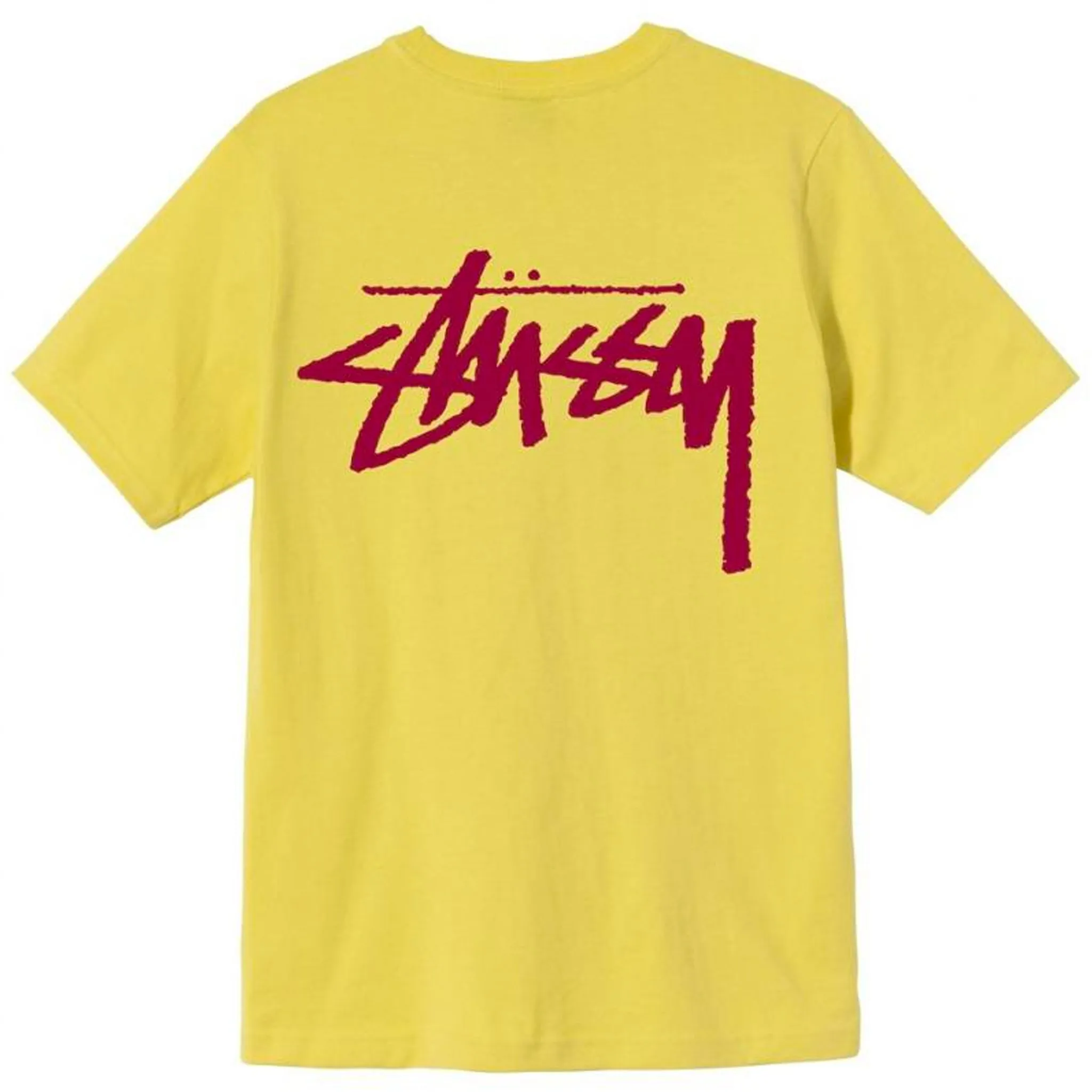 STUSSY CLASSIC STOCK TEE (Lemon)