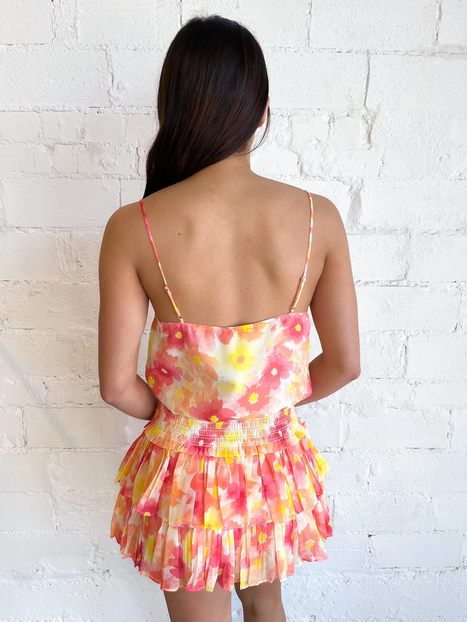 Sunset Floral Tank