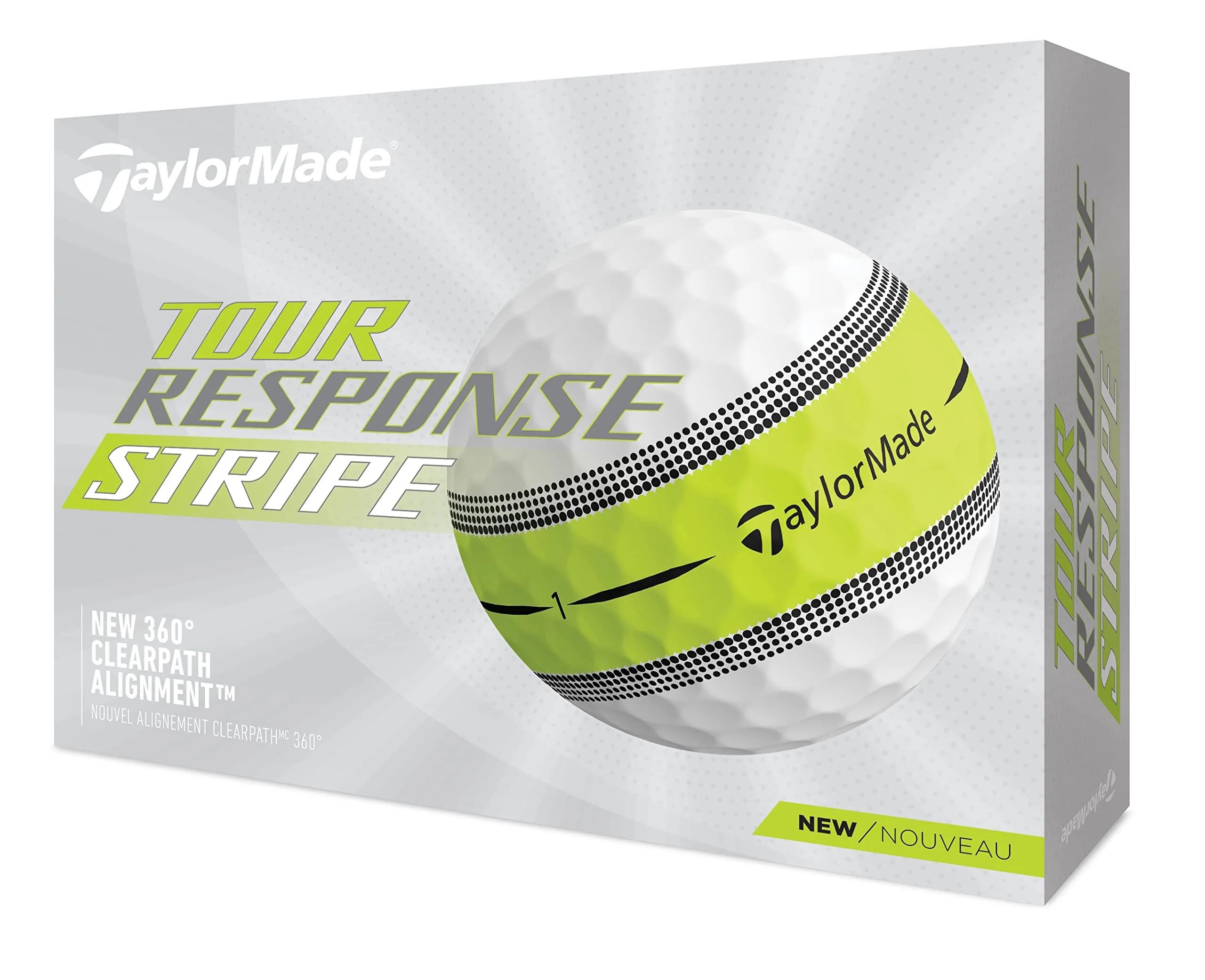 Taylormade Tour Response Stripe Golf Balls 72 Pack