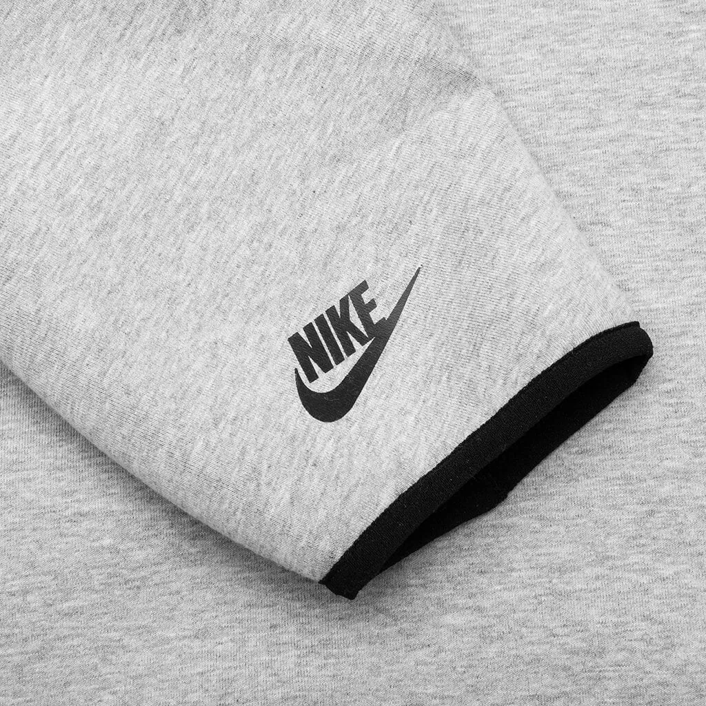 Tech Fleece N98 TOP - Dark Grey Heather/Black