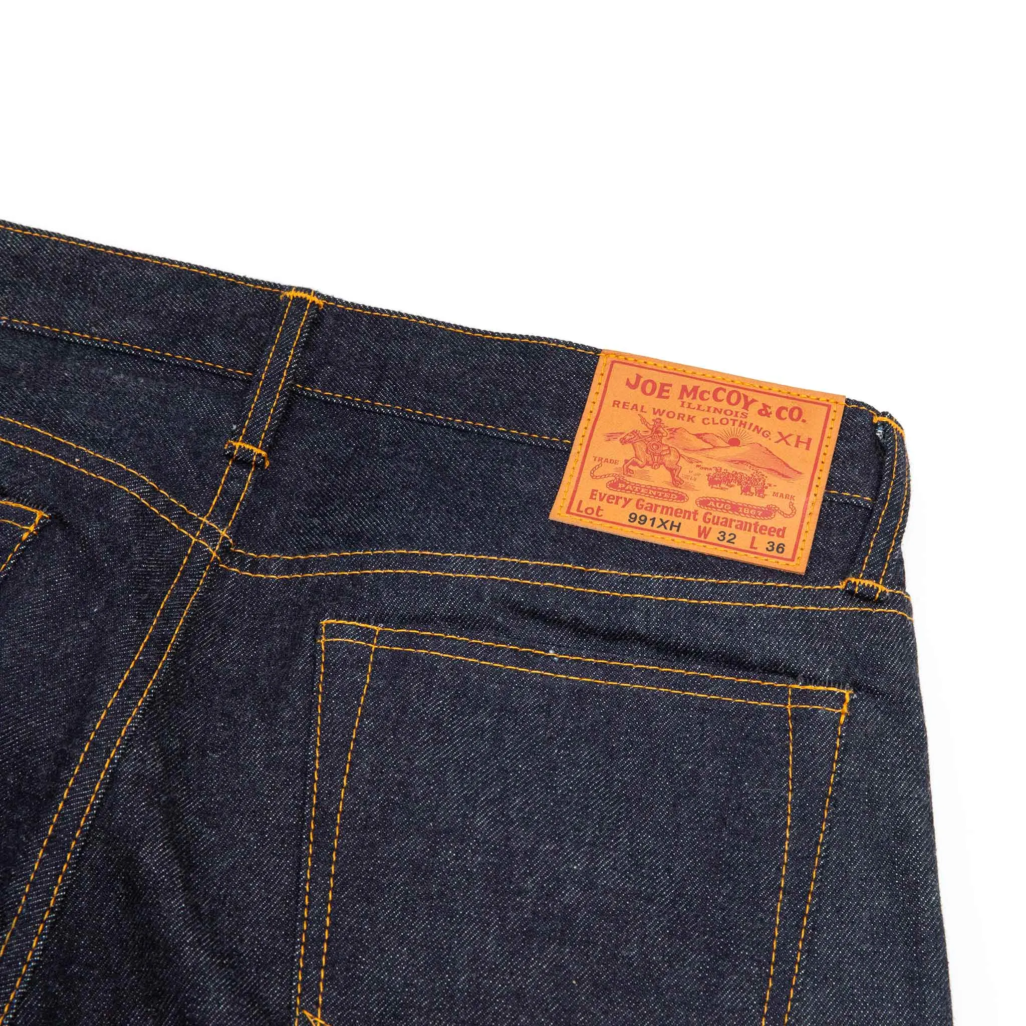 The Real McCoy's MP13991 Lot.991XH Indigo Denim