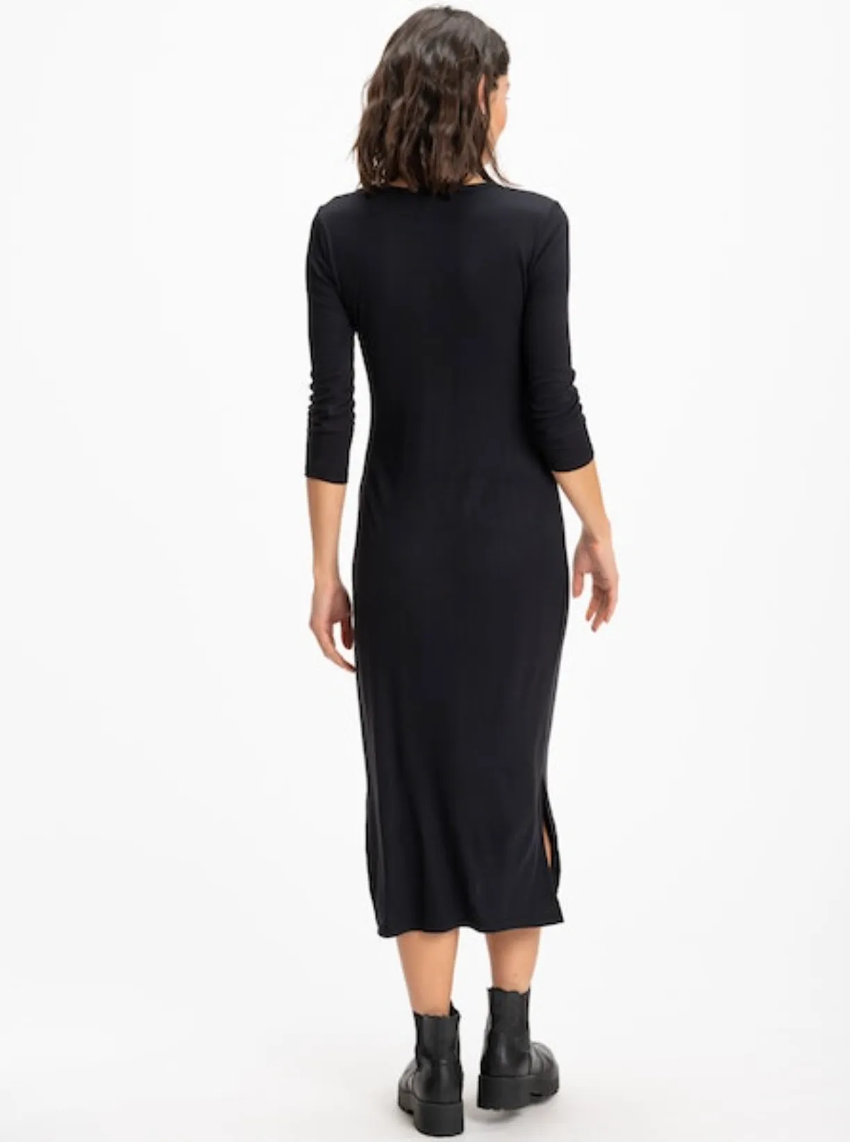 Threads 4 Thought dress, Lois ribbed henley