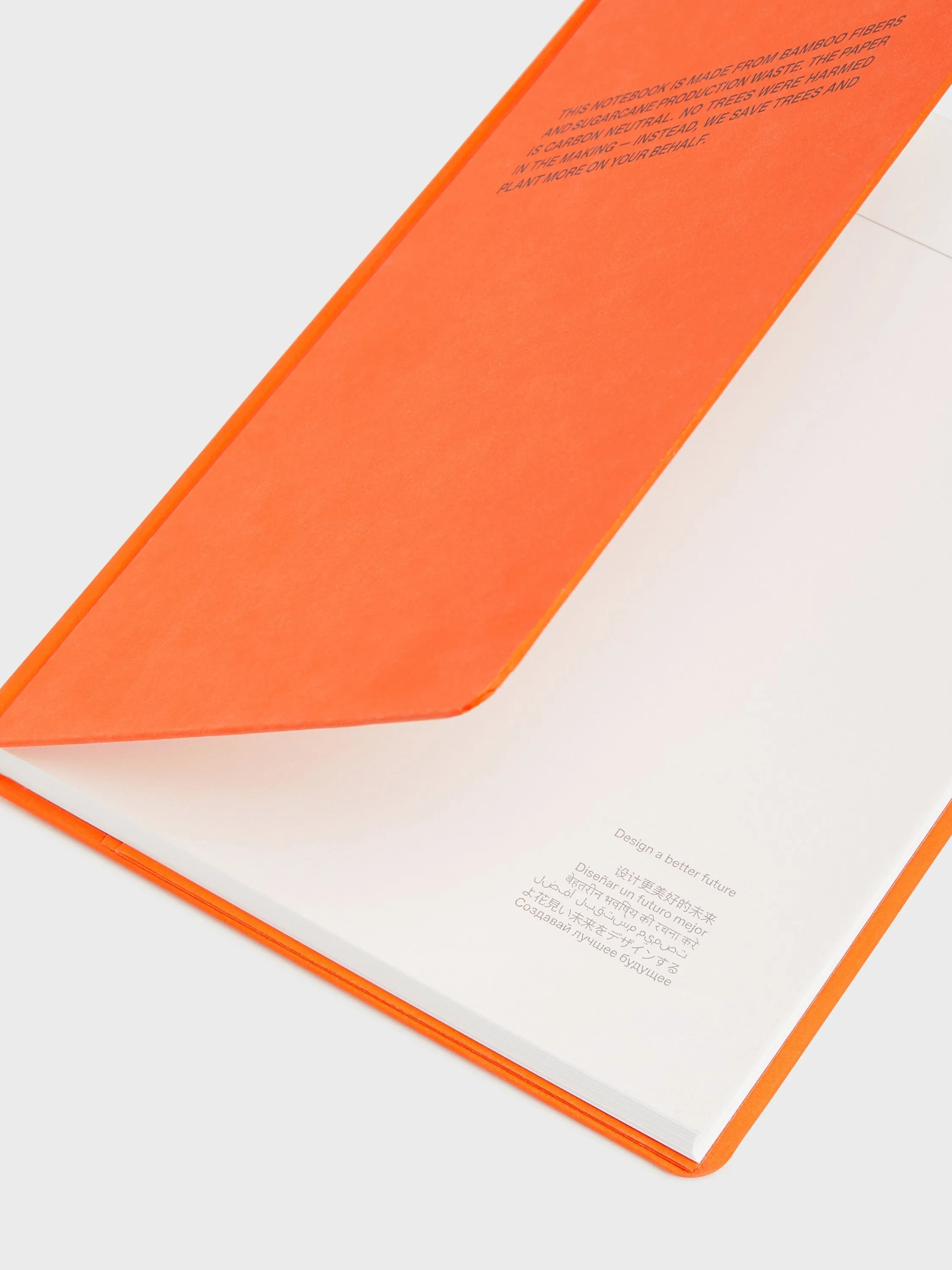 Tree Free Notebook—persimmon orange