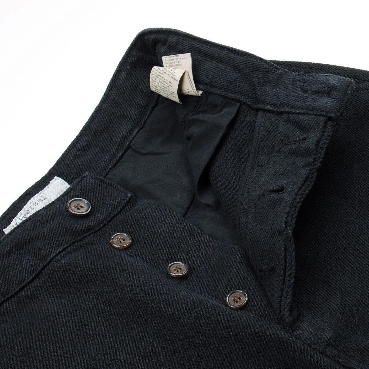 Universal Works - Military Chino Trio Twill - Black