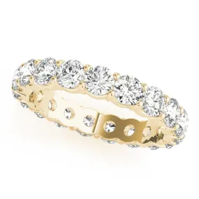 XENA 4.5 Carat Diamond Eternity Band in 14K - 18K Gold or Platinum 25 pointer F Color VS1 Clarity U Shape Shared Prong By Mike Nekta SIZE 9 to 9.5