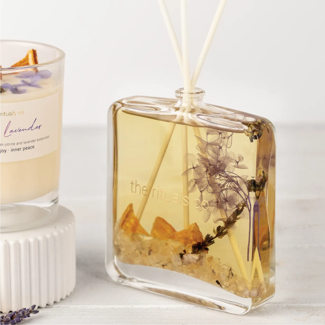 Yuzu Lavender Crystal Reed Diffuser